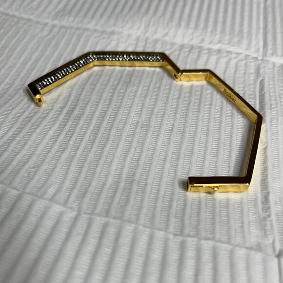 NWOT Botkier 18K Gold Plated INSIDE OUT Bracelet - Picture 6 of 10